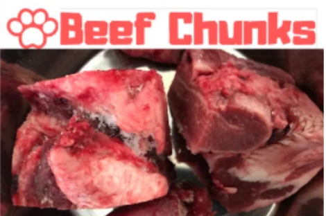 Beef chunks 5kg