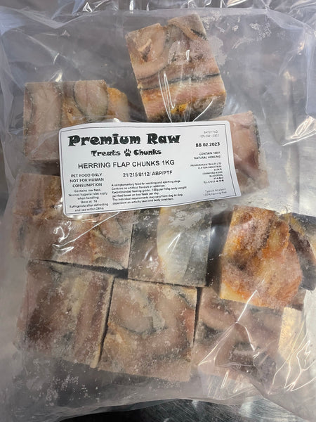 Herring flap chunks