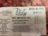 beef and offal complete 8 x 1kg