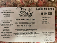 lamb & tripe 1kg