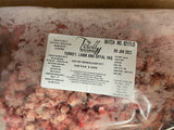 turkey lamb and offal 1kg